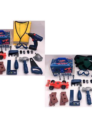 Набор инструментов в чемодане игрушечный 6808AB 20 предметов ш...