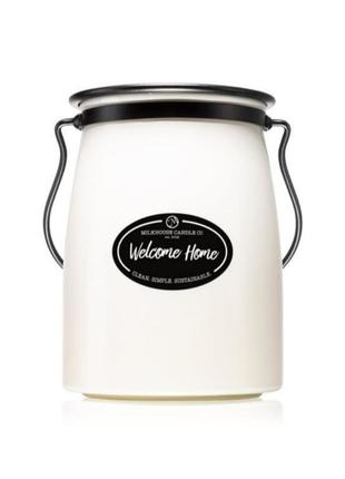Большая ароматическая свеча свечка welcome home від milkhouse ...