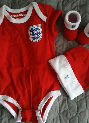 Детский набор сборная Англии, футбол,3-6 месяцев, England