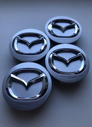 Ковпачки Колпачки Заглушки в Диски Мазда Mazda 57мм BBM2 37 190