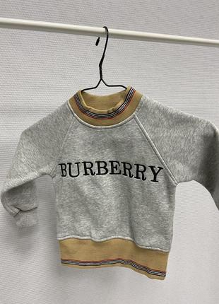 Детский burberry свитшот кофта для мальчика для девочки бренд ...