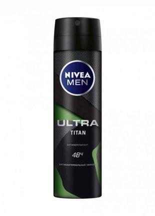 Антиперспірант-спрей Men Ultra Titan, чоловічий, 150 мл 400590...