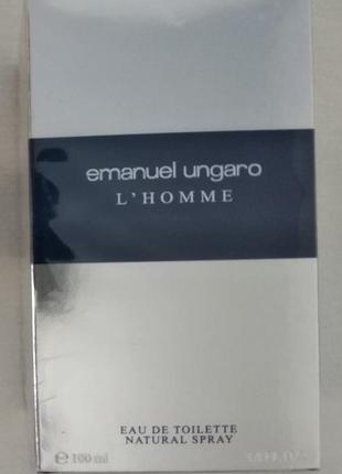 Emanuel ungaro l'homme туалетная вода мужская, 100 мл