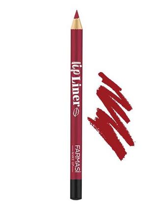 Олівець для губ farmasi lip liner, 207-9700740 — червоний