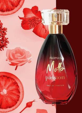 Парфюмированная вода motto passion farmasi