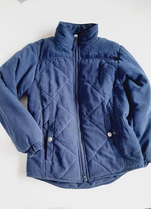 Куртка демисезонная на рост 128-140см куртка на осень тёплую зиму