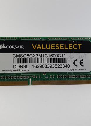 Оперативная память для ноутбука SODIMM Corsair DDR3L 8Gb 1600M...