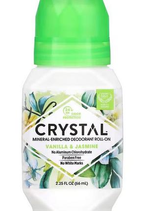 Натуральный шариковый дезодорант crystal body deodorant, с аро...