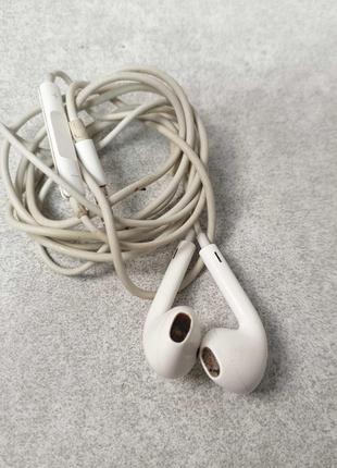 Навушники Bluetooth-гарнітура Б/У Apple EarPods (3.5 мм)