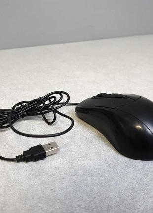 Мышь компьютерная Б/У Real-EL RM-207 Black USB