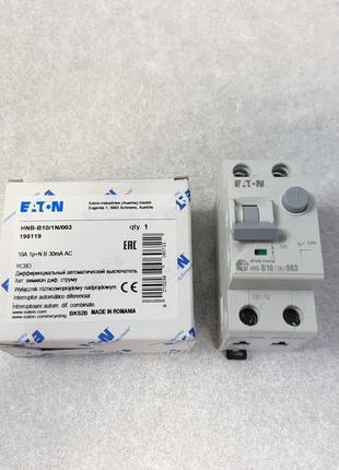 Автоматичний вимикач запобіжник Б/У Eaton HNB-B10/1N/003