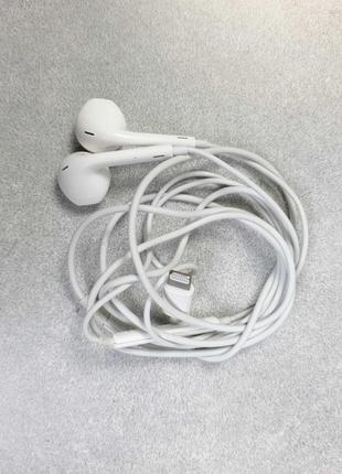 Наушники Bluetooth-гарнитура Б/У Apple EarPods (Lightning)