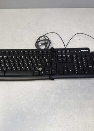 Комплект клавиатура с мышью Б/У Logitech Проводной комплект K120
