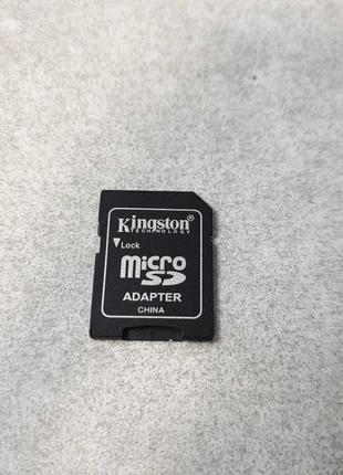 Карта флэш памяти Б/У MicroSD-SD adapter