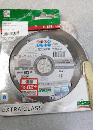 Пильный диск Б/У DISTAR Hard Ceramics 125 x 1,4/1,0 x 8 x 22,2...