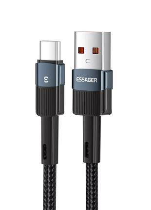 Кабель для быстрой зарядки Quick Charge 3A USB - Type-C 0.5 ме...