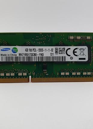 Оперативная память для ноутбука SODIMM Samsung DDR3L 4Gb 1600M...
