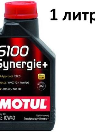 Масло моторное 10W-40 (1л.) MOTUL 6100 Synergie+