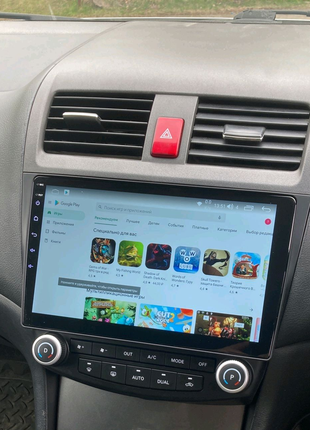 Магнітола Honda Accord 7, Bluetooth, USB, GPS, WiFi, Android