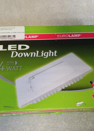Вбудовані світильники Б/У Eurolamp LED-DLS-4/4
