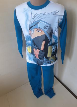 Демисезонная Подростковая Пижама для мальчика Анимэ размер 116...