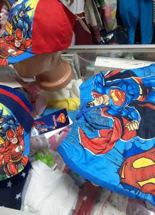 Плавки шорты купальные для мальчика superman р. 116 122 128 13...