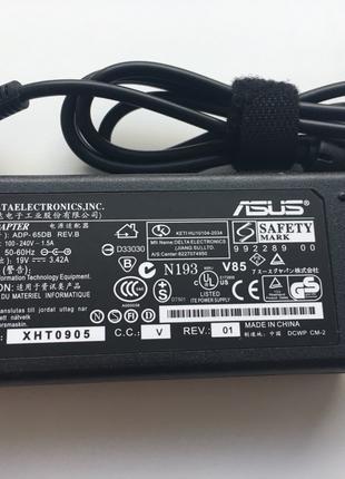 Зарядка,Блок питания для ноутбука Asus 65W 19V 3.42A 4.0*1.35 мм
