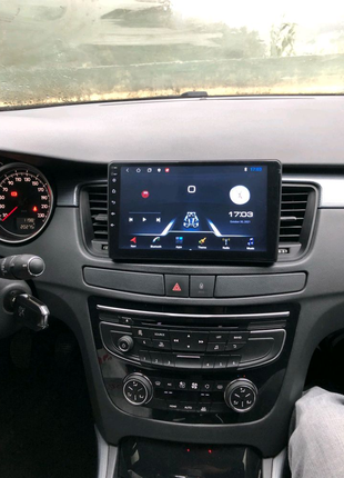Магнітола Peugeot 508, Bluetooth, USB, GPS, WiFi, Android