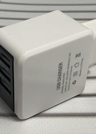 Сетевое зарядное устройство 220V 3USB KeKe-F6C