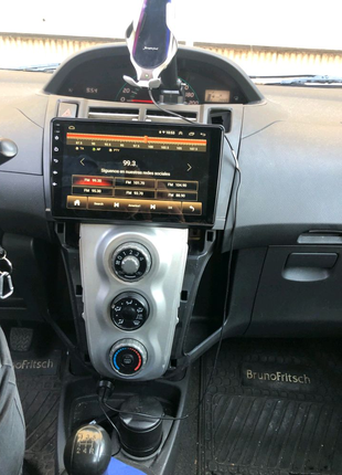Магнітола Toyota Yaris, Bluetooth, USB, GPS, WiFi, Android