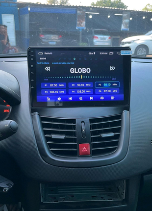 Магнітола Peugeot 207, Bluetooth, USB, GPS, WiFi, Android