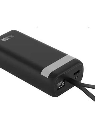 Power Bank King Power KP30 30000 mAh LCD LED Фонарик мощный вн...