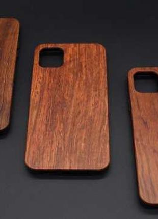 Протиударний чохол для телефону iPhone 11 PRO MAX дерев'яний "...