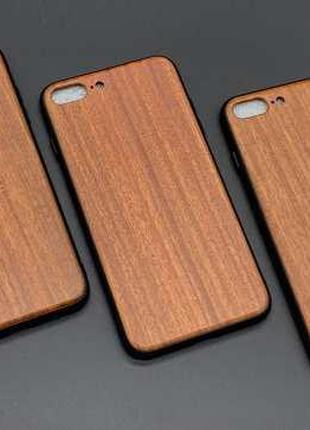 Чохол дерев'яний для смартфона iPhone 7/8 PLUS "Черешня" проти...