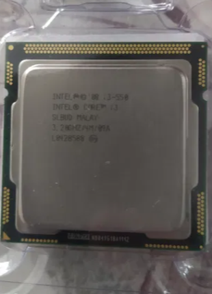 Процессор Intel core i3 550, s-1156