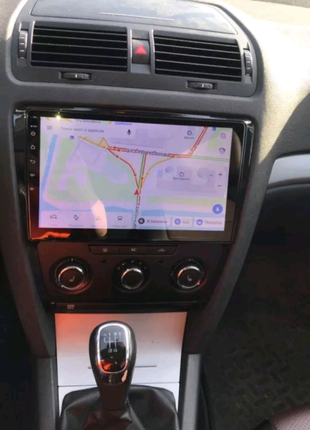 Магнітола Skoda Octavia A5, Bluetooth, USB, GPS, WiFi, Android