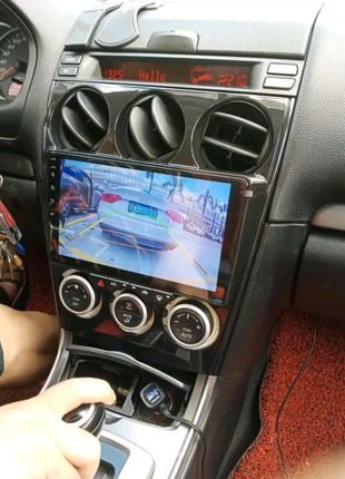 Магнітола Mazda 6, Bluetooth, USB, GPS, WiFi, Android