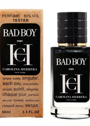 Тестер парфюм Carolina Herrera Bad Boy 60 мл