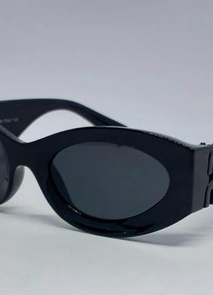 Окуляри в стилі miu miu модні жіночі сонцезахисні окуляри чорні