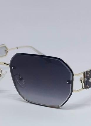 Стильні сонцезахисні окуляри унісекс в стилі louis vuitton тем...