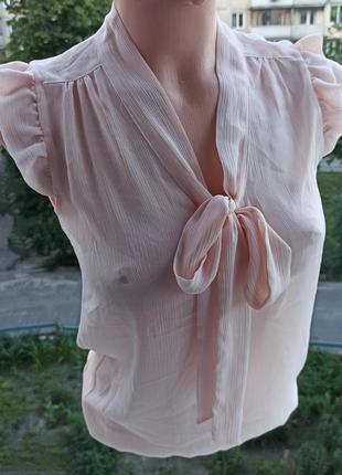 Легкая блуза atmosphere, персиковая