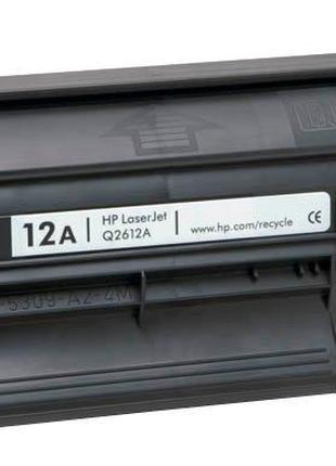 Картридж HP12А (Q2612A) первопроходный 100% заправленый!