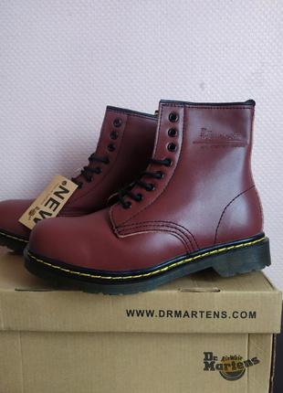 Ботинки женские на меху dr.martens