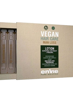Лосьйон проти випадіння волосся чоловічий Envie Vegan 8 *10 мл