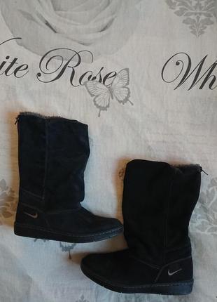 Брендові фірмові джинси жіночі зимові чоботи nike,оригінал,роз...