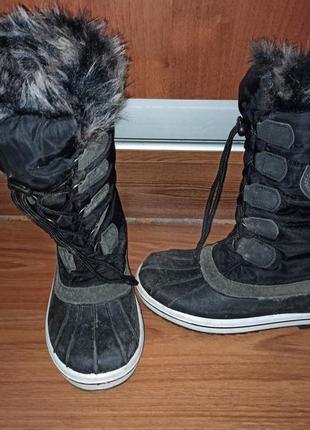 Термо ботинки женские зима