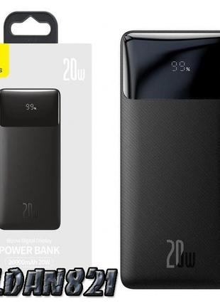 Power bank Baseus Bipow Digital Display 20000mAh 20W быстрая з...