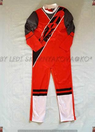 Новый карнавальный костюм 3d "гонщик ралли" на мальчика 7-8 лет