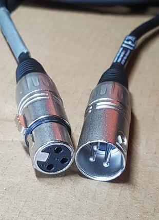 Микрофонный кабель MouKey XLR(M) tp XLR(F) Cable  "папа-мама" 15м