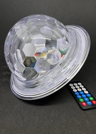 Диско лампа шар Musik Ball E27 в патрон